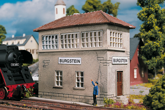 Piko 61822 HO Scale Burgstein Switch Tower Building Kit