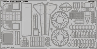 Eduard 48696 1/48 Exterior for ITL Photo Etch Detail Set
