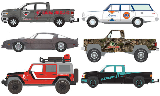 Auto World AWBC003-CASE 1/64 Big Country 2025 Release 1 Diecast Set