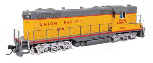 Walthers Mainline 910-10505 HO Scale EMD GP9 Phase II High Hood Standard DC UP #208