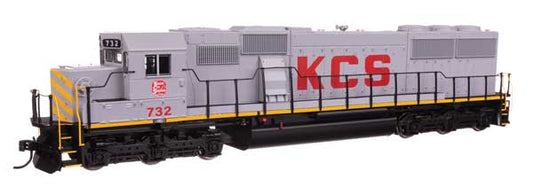 Walthers Mainline 910-9766 HO Scale EMD SD60 Spartan Cab Standard DC KCS #732