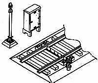 Details West DD-905 HO Scale Detectors -- Dragging Equipment