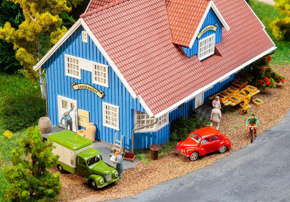 Faller 130660 HO Scale Swedish Village Shop Model Kit