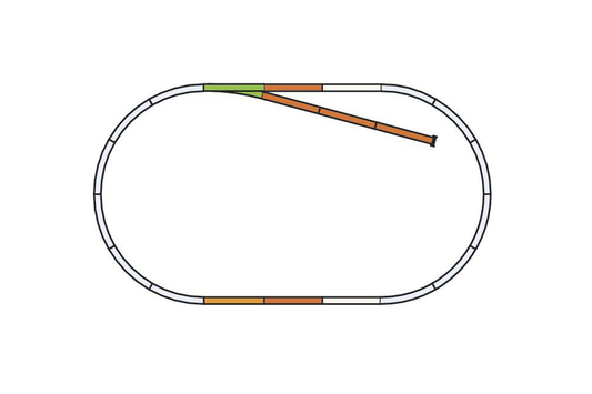 Piko 55310 HO Scale A-Track Set B