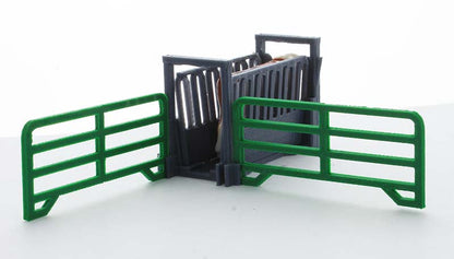 3D To Scale 64-316-GY 1/64 Livestock Squeeze Chute Kit