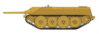 Trumpeter Scale Models 385 1/35 German E10 Tank Destroyer