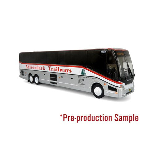 Iconic Replicas 870419 HO Scale 2022 Prevost H3-45 Coach - Assembled -- Adironda