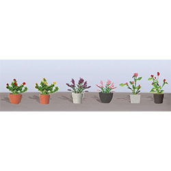 JTT Scenery 95565 Ho Flower Plants Potted #1