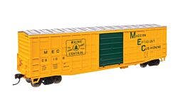 Walthers Mainline 910-46713 HO 50' Waffle Side Boxcar MEC #29106