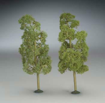 Bachmann 32209 O Scale SceneScapes Sycamore Trees 8" pk2
