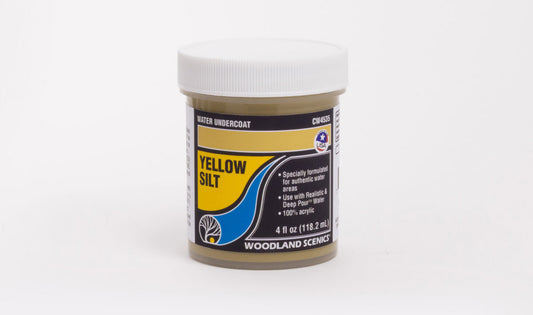 Woodland Scenics CW4535 All Scale Water Undercoat - Yellow Silt