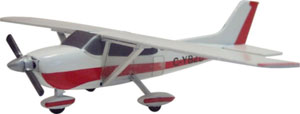 Osborn Models 3076 N Scale Cessna 172 Kit