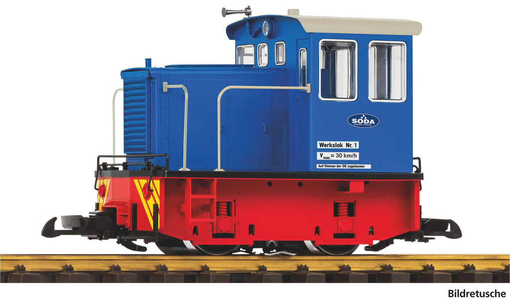 Piko 38517 G Scale Soda Works GE 25-Ton Diesel Loco