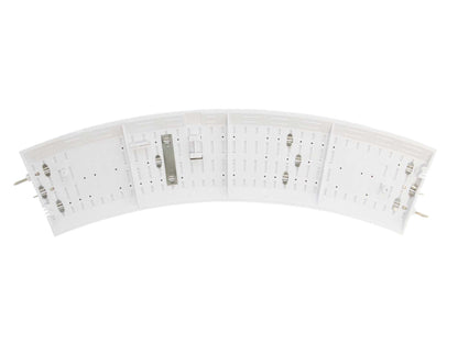 Lionel 6-85390 O Gauge White O36 Curve FasTrack 4-Pack
