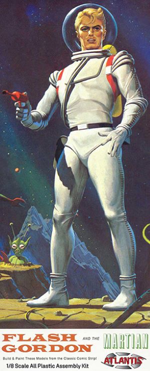 Atlantis Models 1450 1/8 Flash Gordon & the Martian (formerly Revell)