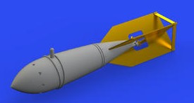Eduard 648689 1/48 Aircraft- B5N2 800kg Bomb for HSG (Photo-Etch & Resin)