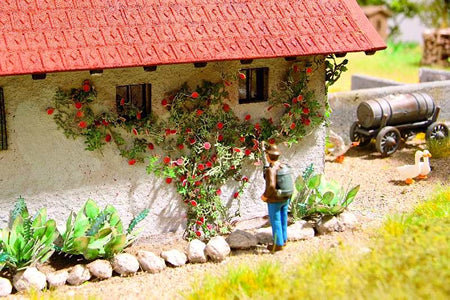 Noch 14118 HO Scale Rambler Roses - Laser-Cut Minis(R) -- Makes 6 Plants