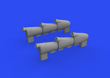 Eduard 672301 1/72 Brassin Hurricane Mk.I Exhaust Stacks for Arma