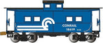 Bachmann 16822 HO Scale NE Steel Cupola Caboose Conrail 18619