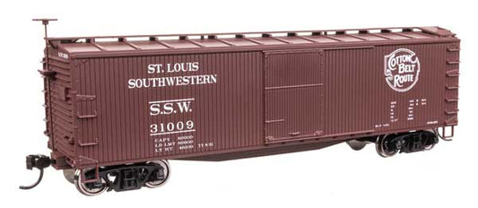 Walthers Mainline 910-40203 HO Scale 40' Wood Boxcar RTR SSW #31009