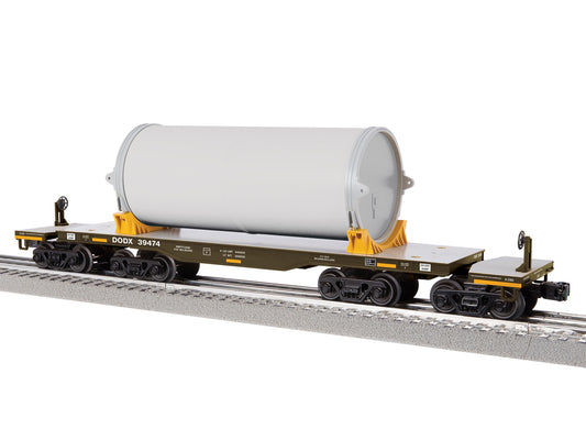 Lionel 6-2526200 O Gauge DODX Heavy Duty Flatcar #39474