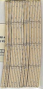 Blair Line 126 HO Scale Laser-Cut Curved 2-Lane Wood Grade Crossing pkg(2)