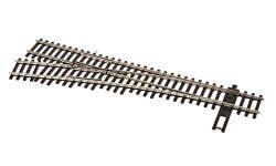 Walthers Track 948-83013 HO Code 83 DCC #4 Turnout Left Hand