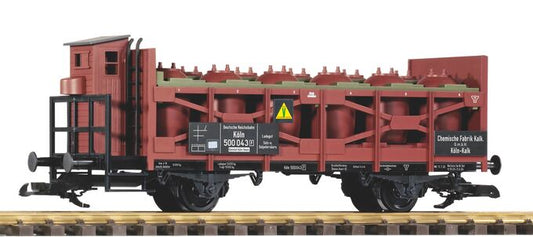 Piko 37969 G Scale DRG Era II Acid Tank Car w/Brake Cab