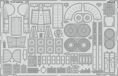 Eduard 72694 1/72 Exterior for TRP Photo Etch Detail Set