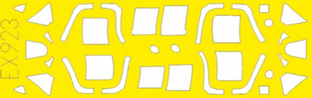 Eduard EX923 1/48 Mask Aircraft- Spitfire Mk VIII TFace for EDU