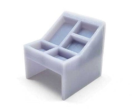 All Scale Miniatures 1600979 N Scale Empty Vendor Stand -- pkg(5)