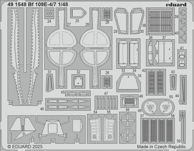 Eduard 491548 1/48 Bf 109E-4/7