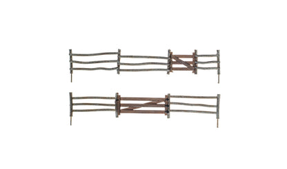 Woodland Scenics A2991 N Scale Log Fence