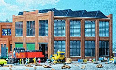 Walthers Cornerstone 933-3040 HO Scale Car Shop -- Kit
