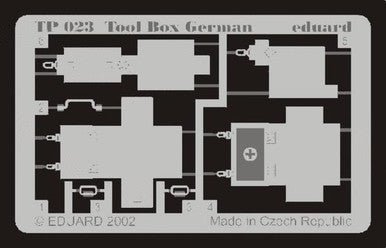 Eduard TP023 1/35 Tool Box German