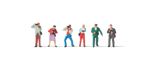 Preiser 79059 N Scale Photographers Figure Set