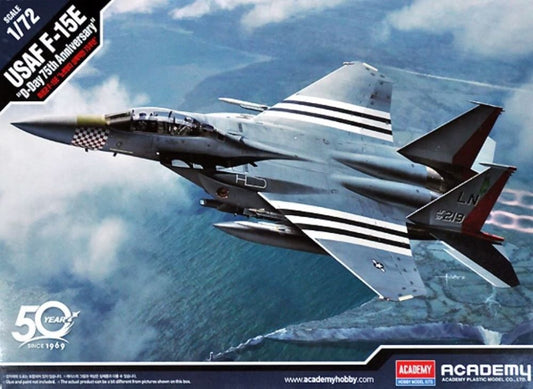 Academy 12568 1/72 F15E USAF All-Weathered Multi-Role Combat Aircraft D-Day 75th