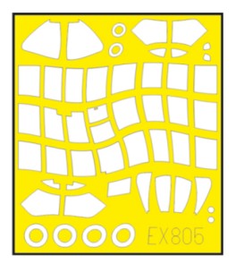 Eduard EX805 1/48 Mask Aircraft- Z226 TFace for EDU