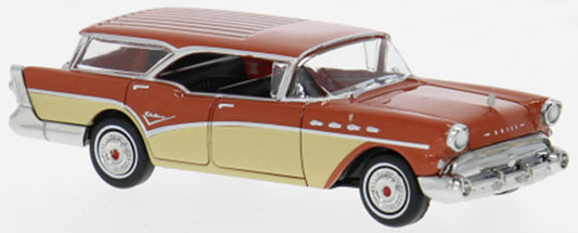 Brekina 18179 1/87 1957 Buick Century Caballero Plastic Model