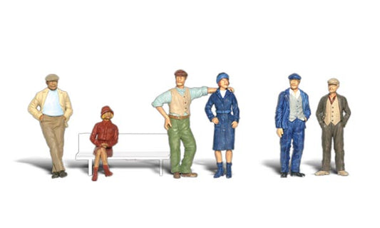 Woodland Scenics A2156 All Scale Bystanders - N scale