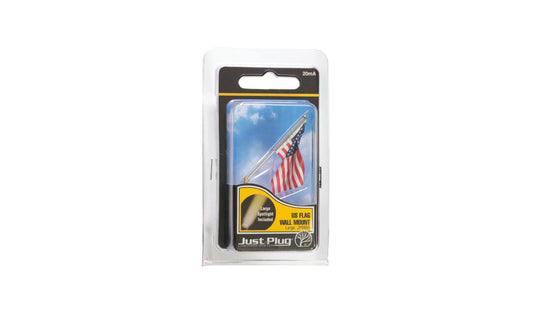 Woodland Scenics JP5955 All Scale Large US Flag - Wall Mount