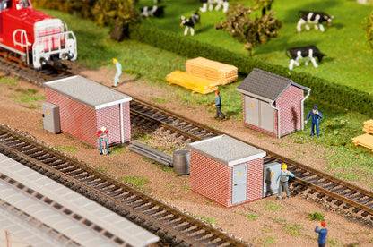 Faller 120239 HO Scale 3 Brick Transformer Stations Kit