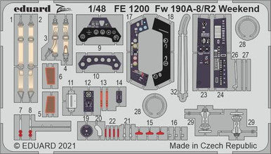 Eduard FE1200 1/48 Fw 190A-8/R2 Weekend for Eduard