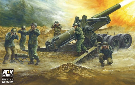 AFV Club 35321 1/35 WWII M1 8-inch Howitzer Gun