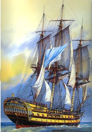 Heller 80889 1/150 LeGlorieux Sailing Ship