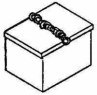 Details West GB-909 HO Scale Battery Vaults -- Small