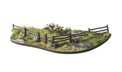 Woodland Scenics A2981 HO Scale Log Fence