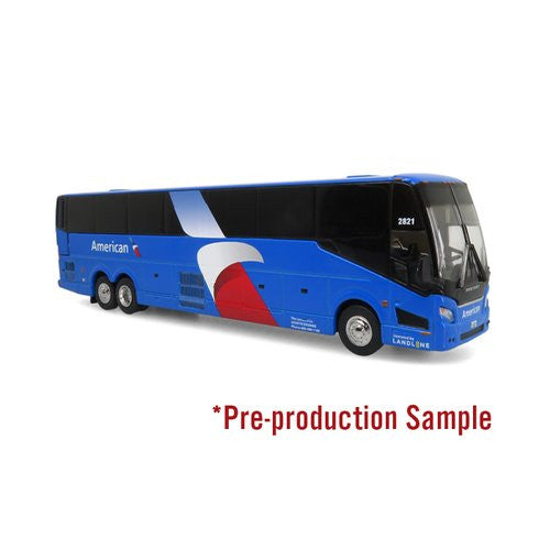 Iconic Replicas 870449 HO Scale 2022 Prevost H3-45 Coach - Assembled -- American