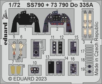 Eduard 73790 1/72 Do 335A for Hobby 2000 / Dragon