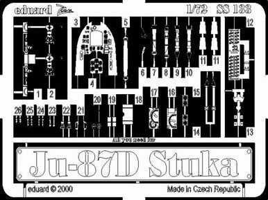 Eduard SS133 1/72 Ju 87D Stuka for Italeri